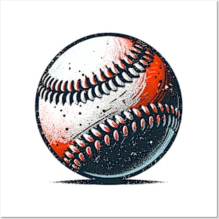 Baseball Ball Posters and Art